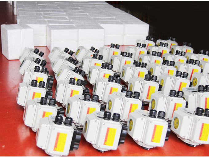 防爆電動(dòng)蝶閥,YTEx-RS防爆電動(dòng)調(diào)節(jié)蝶閥倉(cāng)庫(kù)一角2
