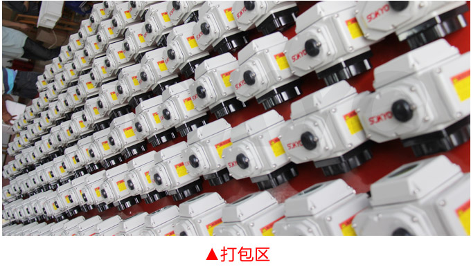 防爆電動(dòng)蝶閥,YTEx-RS防爆電動(dòng)調(diào)節(jié)蝶閥物流包裝打包區(qū)