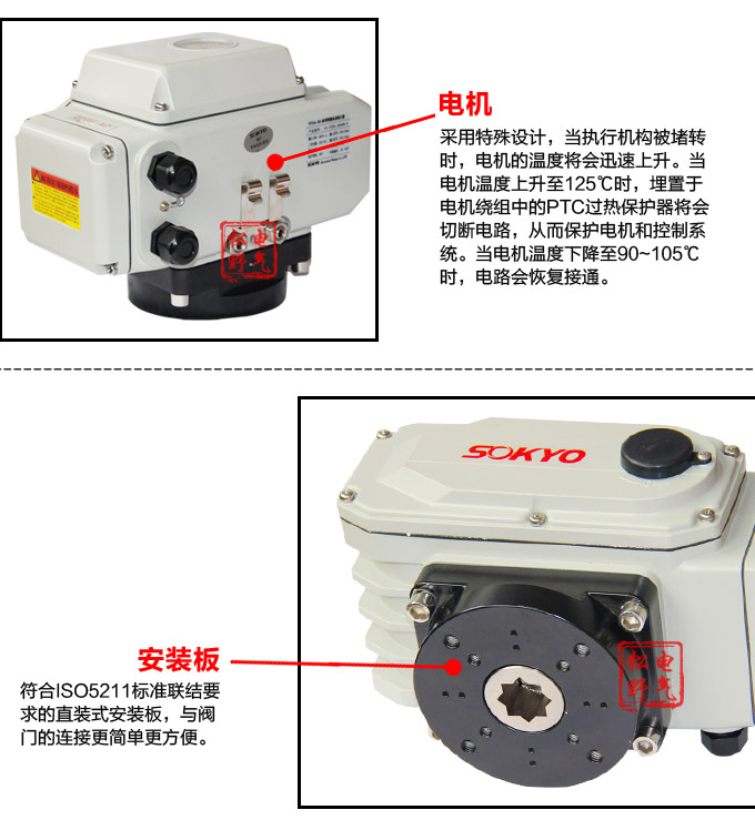 電動執(zhí)行器,電動頭,YTDG-RS200電動執(zhí)行機構細節(jié)圖4