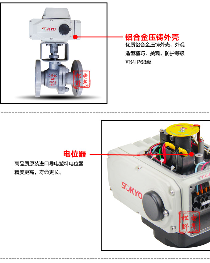 智能電動球閥,YTDZ-RS智能電動調(diào)節(jié)球閥細(xì)節(jié)圖2