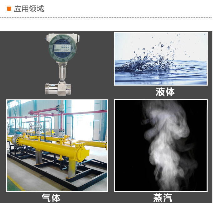 智能渦輪流量計,YTFL數(shù)顯渦輪流量計應用領域