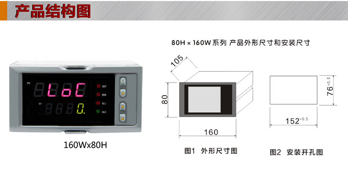 數(shù)顯控制儀,DT316智能單回路數(shù)顯表,單回路數(shù)顯控制儀產(chǎn)品結(jié)構(gòu)圖 數(shù)顯控制儀,DT316智能單回路數(shù)顯表,單回路數(shù)顯控制儀產(chǎn)品結(jié)構(gòu)圖