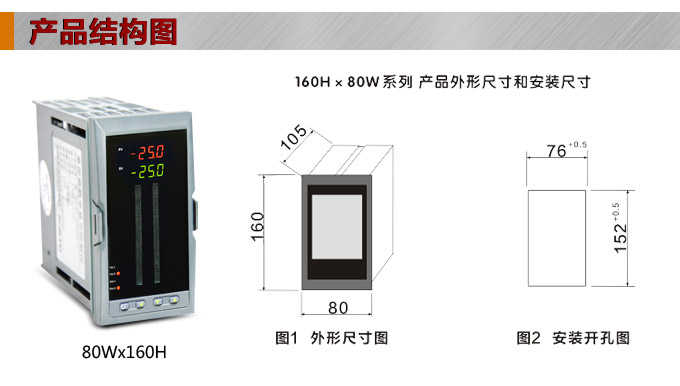 智能數(shù)顯表,DT420G雙光柱數(shù)顯控制儀,雙回路數(shù)顯控制儀產(chǎn)品結(jié)構(gòu)圖 智能數(shù)顯表,DT420G雙光柱數(shù)顯控制儀,雙回路數(shù)顯控制儀產(chǎn)品結(jié)構(gòu)圖