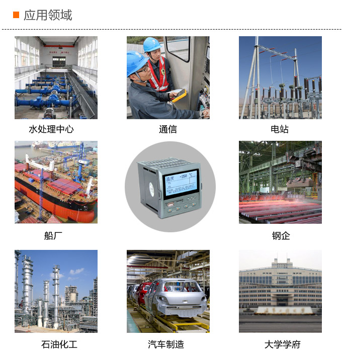 液晶漢顯控制儀，DT409雙回路液晶顯示表，液晶顯示控制儀 應(yīng)用領(lǐng)域